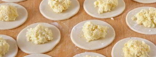 вареники с адыгейским сыром. Шаг 6