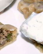 Вареники с брокколи