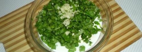 вареники с брынзой и супер-соус. Шаг 4