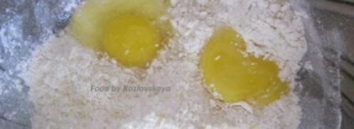 вареники с черносливом, грецкими орехами и медом. Шаг 3