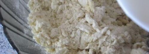 вареники с черносливом, грецкими орехами и медом. Шаг 4