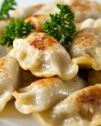 Вареники с грибами