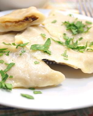 Вареники с капустой и сыром