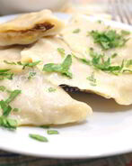 Вареники с капустой и сыром