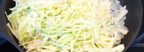 вареники с капустой и сыром. Шаг 2