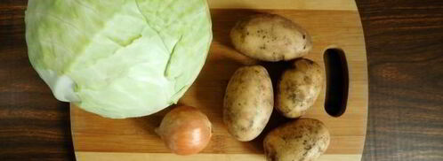 вареники с картошкой и капустой. Шаг 4