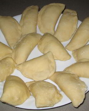 Вареники с картошкой и кислой капустой