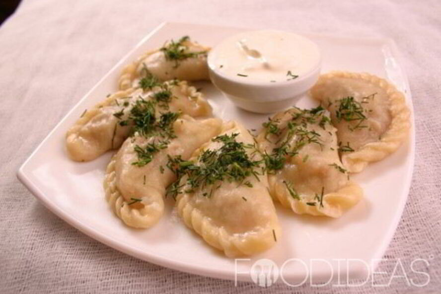 Рецепт вареники с картошкой и салом