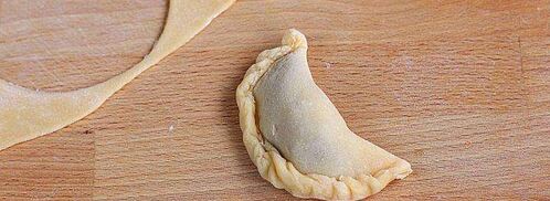 вареники с картошкой и сушеными грибами. Шаг 7