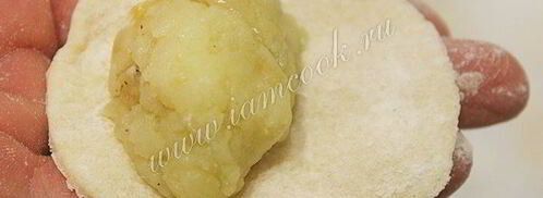 вареники с картошкой на молоке. Шаг 11