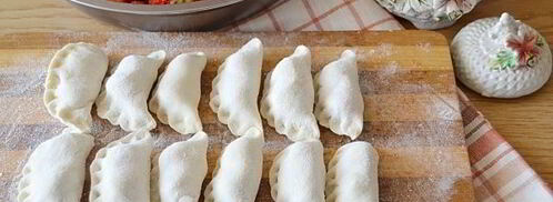 вареники с клубникой на пару. Шаг 7