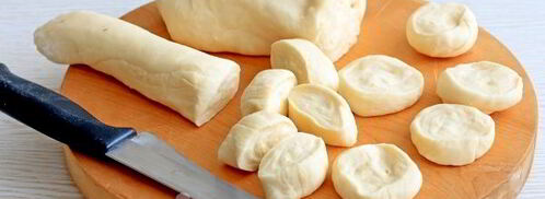 вареники с соленым творогом. Шаг 8