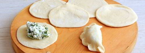 вареники с соленым творогом. Шаг 9