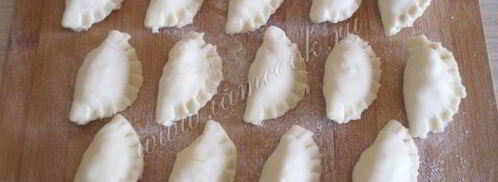 вареники с сырной начинкой. Шаг 9