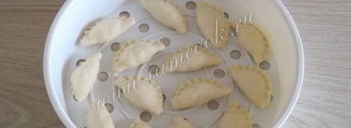 вареники с сырной начинкой. Шаг 10