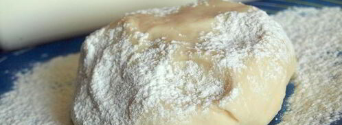 вареники с вишнями из постного заварного теста. Шаг 2