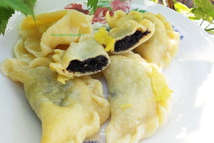 Рецепт вкуснейшие вареники с маком