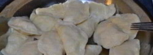 жареные вареники с картошкой. Шаг 12