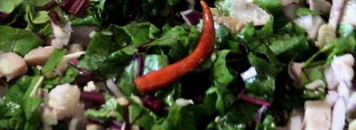 яичная лапша с грудинкой. Шаг 5