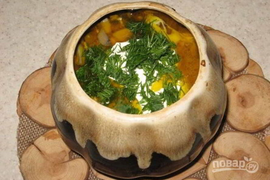 Рецепт русское жаркое с мясом