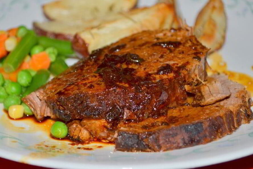 Рецепт жаркое из говядины на кофе