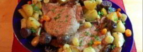 жаркое из картофеля со свининой. Шаг 4