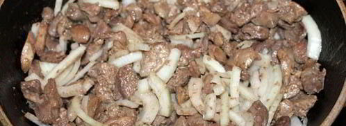 жаркое из куриных потрошков. Шаг 3