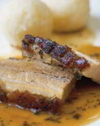 Жаркое из свинины с зеленью