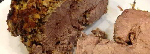 жаркое из свинины в орехово-горчичной панировке. Шаг 3