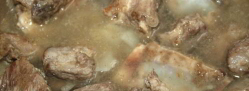 жаркое с говяжьими ребрышками и летними овощами. Шаг 4