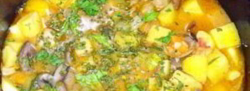 жаркое с грибами в мультиварке. Шаг 6