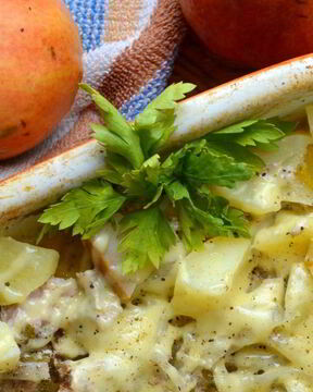 Жаркое с грушами