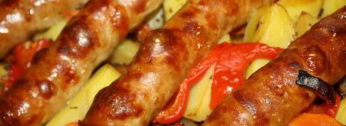 жаркое с колбасками в духовке. Шаг 6