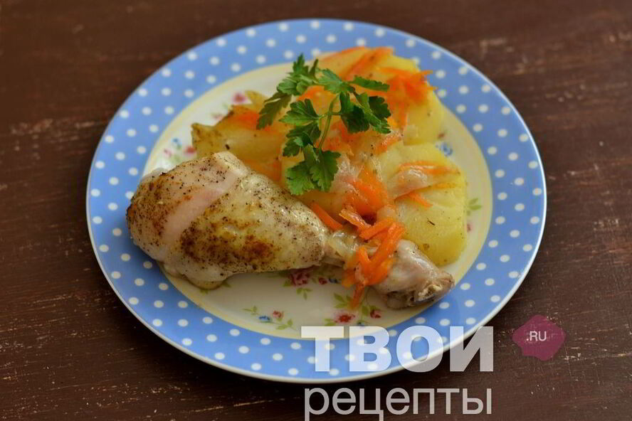 Рецепт жаркое с курицей в мультиварке