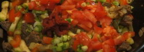 жаркое с овощами и говядиной. Шаг 5