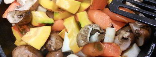 жаркое с овощами и тыквой. Шаг 7