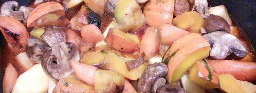 жаркое с овощами и тыквой. Шаг 9