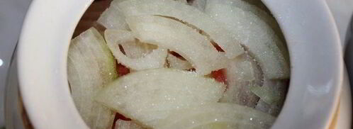 жаркое с семгой и беконом в горшочке. Шаг 9