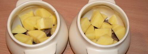 жаркое с сердечками в сливочном соусе. Шаг 2