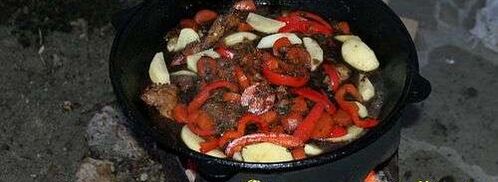 жаркое в казане. Шаг 96