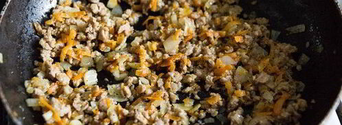 картофельные зразы с мясом. Шаг 2