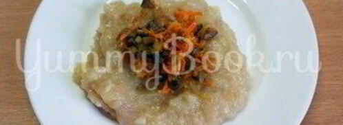 куриные зразы с грибами. Шаг 3