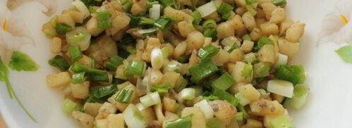 куриные зразы с печенью и яблоками. Шаг 3