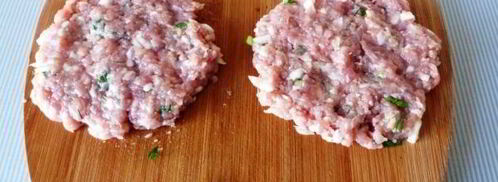 мясные зразы с начинкой из курицы. Шаг 7