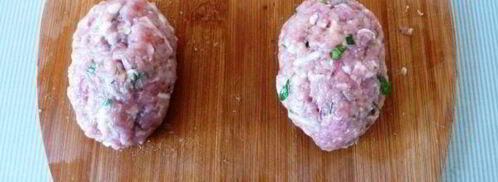 мясные зразы с начинкой из курицы. Шаг 10