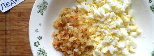 мясные зразы с яйцом и луком. Шаг 2