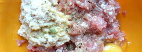 мясные зразы с яйцом и луком. Шаг 4