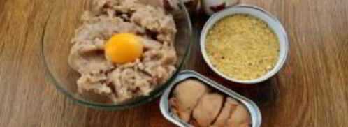 рыбные зразы с печенью трески. Шаг 2