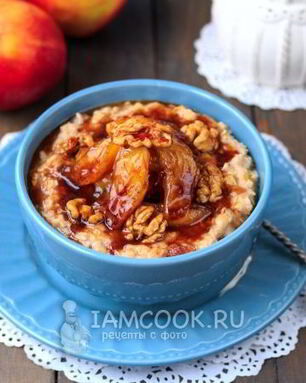 Геркулесовая каша Яблочный пирог