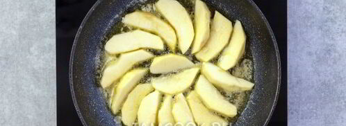 геркулесовая каша яблочный пирог. Шаг 6